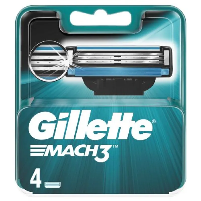GILLETTE (226) MACH 3 Cartridges 4/1