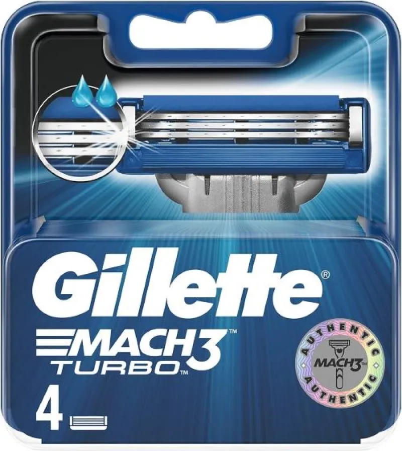 GILLETTE (306) MACH 3 Turbo cartridges 4/1