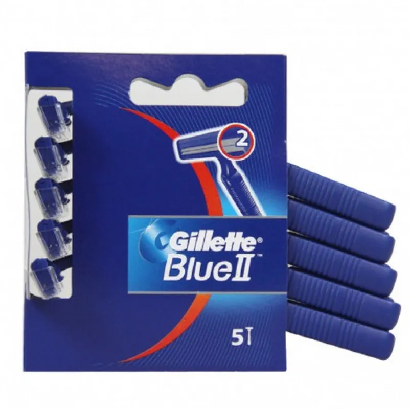 GILLETTE (031) BLUE II bag 5 pcs