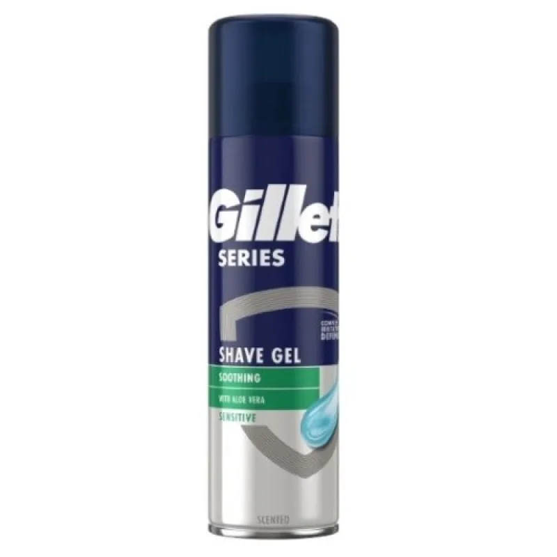 GILLETTE Series shaving gel 200 ml Sensitive Aloe Vera