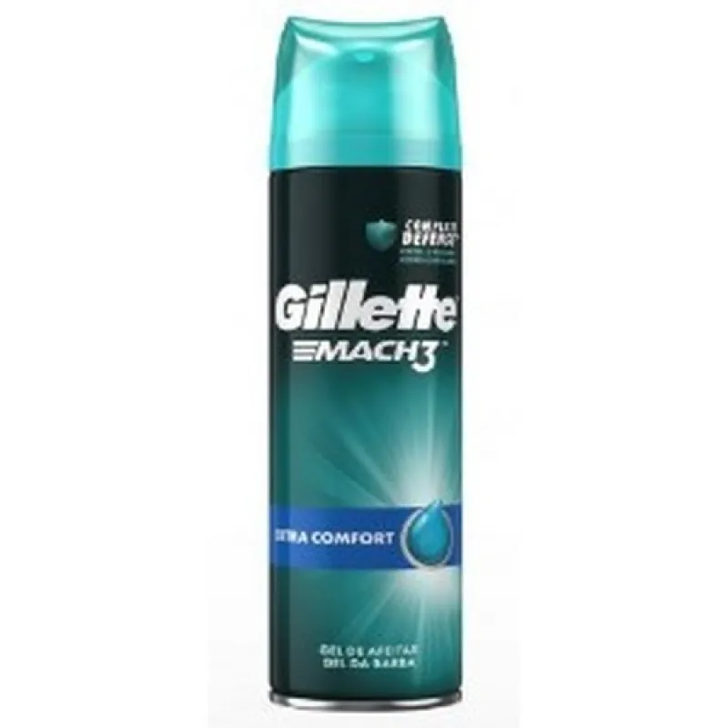 GILLETTE Mach 3 shaving gel 200 ml Extra Comfort