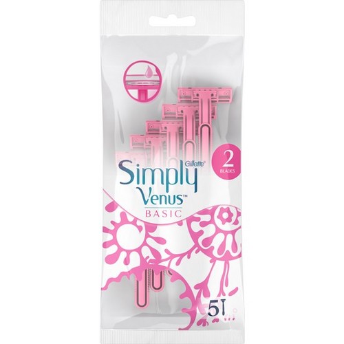 GILLETTE Simply Venus 2 for women (5 pcs)