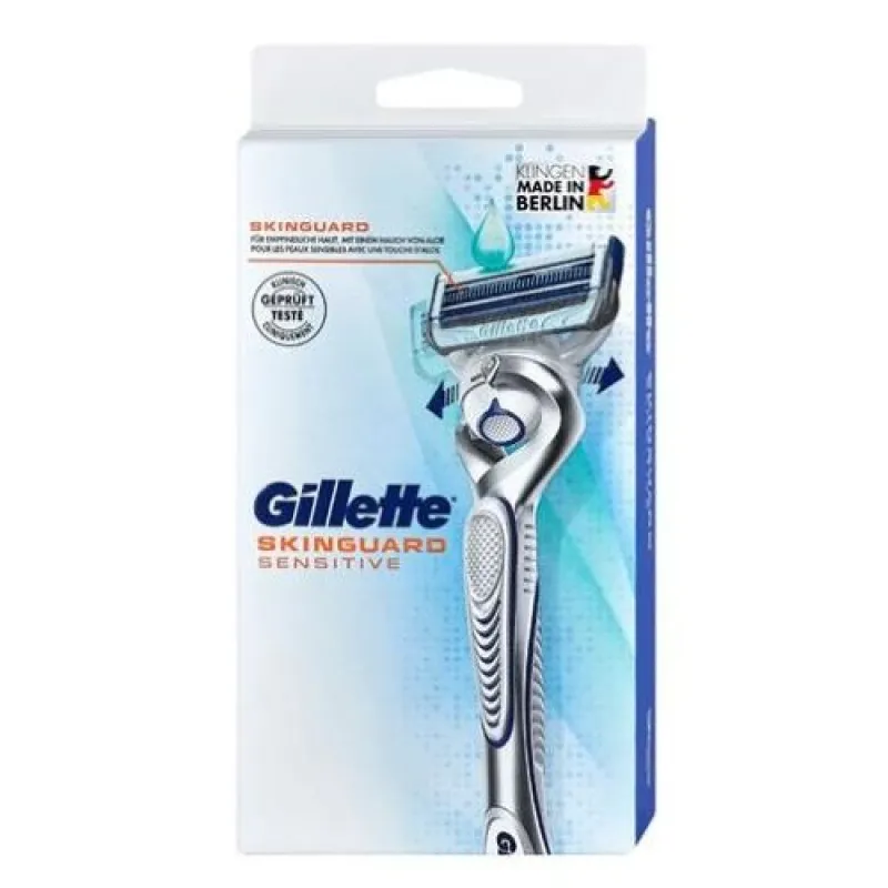 GILLETTE (584) Skinguard Sensitive Shaving razor + 1 cartridge