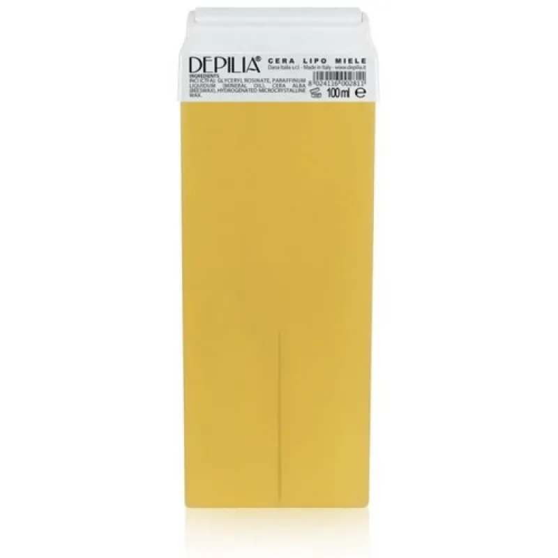 DEPILIA Depilatory wax roll-on 100ml Yellow - Honey