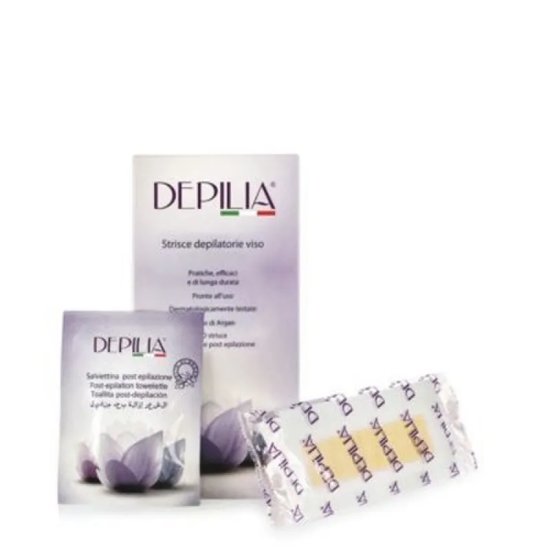 DEPILIA Depilation strips 20/1 - for face