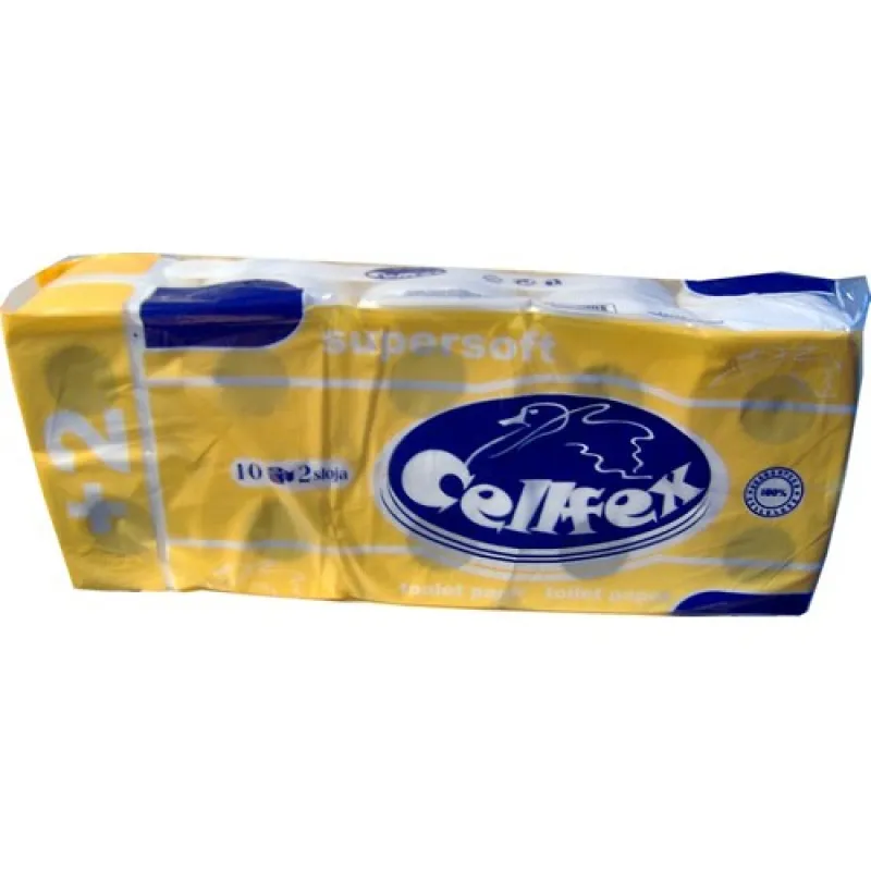 CELLFEX Toilet Paper 10/1 2-Ply WHITE - 393