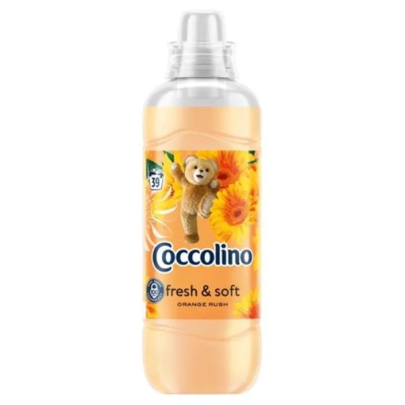 COCCOLINO fabric softener 975ml. Fresh & Soft - Orange Rush