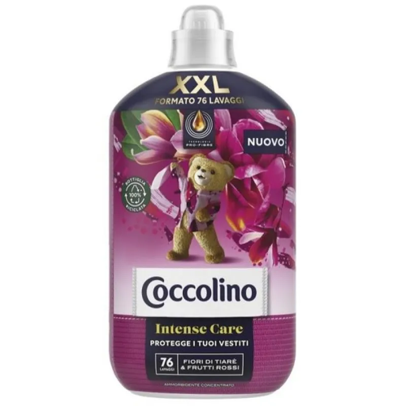 COCCOLINO fabric softener 1.75 L - 76 washes Tiare & Frutti Rossi