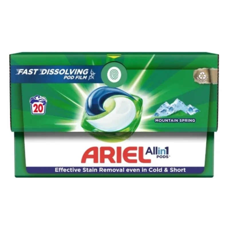 ARIEL laundry capsules 20/1 All In One Mountain Spring