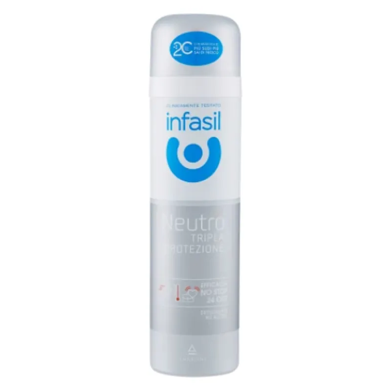 INFASIL women's deodorant Neutro Trip.Protezione 150 ml