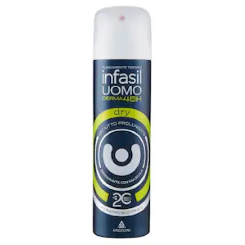 INFASIL men's deodorant 150ml. Uomo Dry