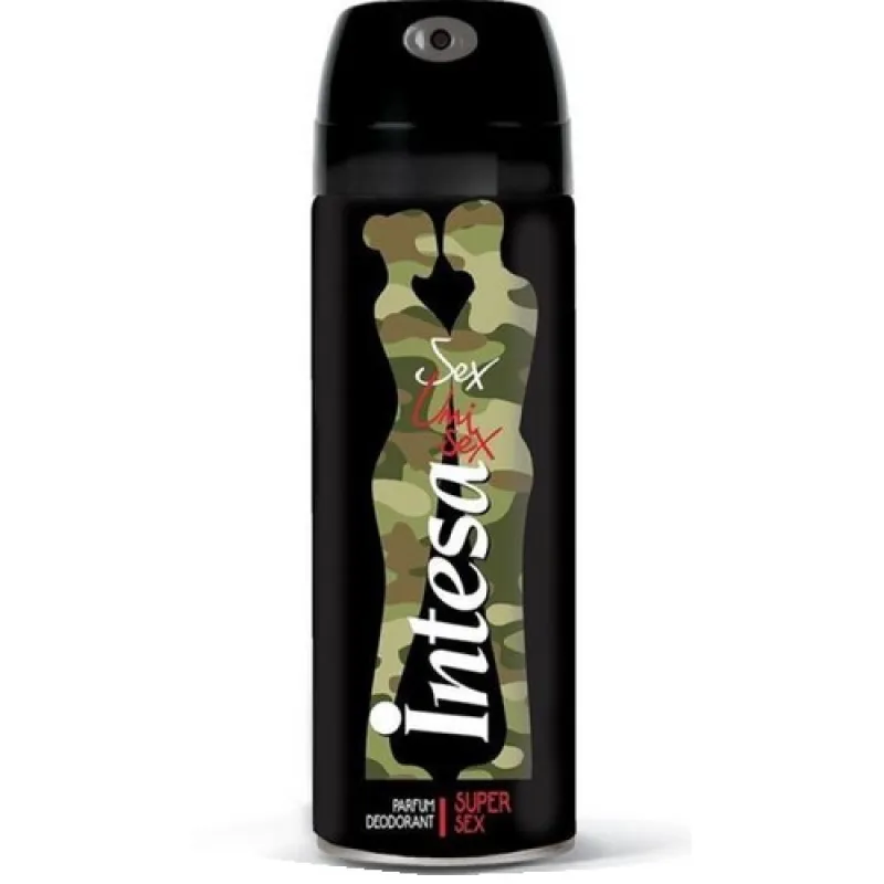 INTESA deodorant Uni Sex 125 ml Super Sex Z4 natural aphrodisiac-green