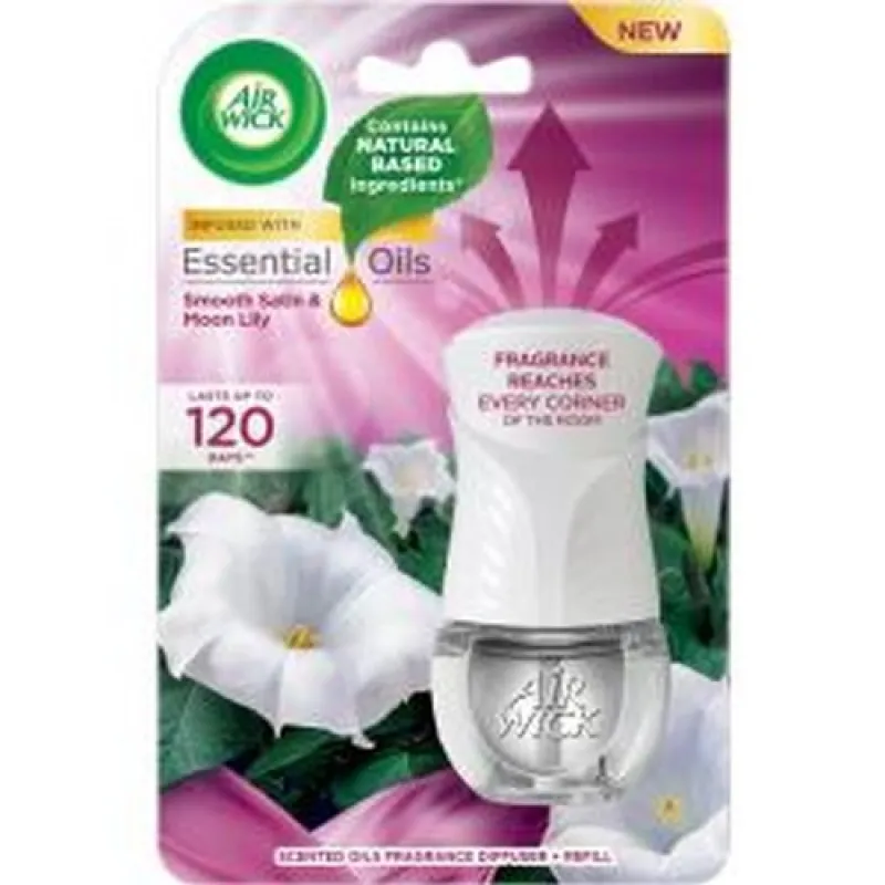AIRWICK air freshener device + refill 19 ml Smooth Satin & Moon Lily