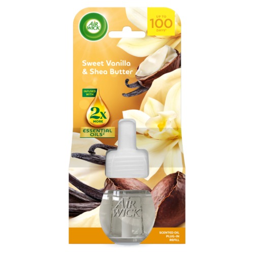 AIRWICK refill air freshener 19ml Vanilla & Shea Butter