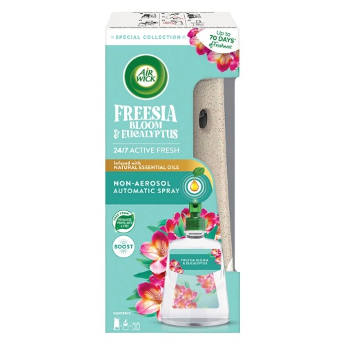 AIRWICK Active Fresh SYSTEM+ refill 228ml Spring Breeze & Island Vanilla