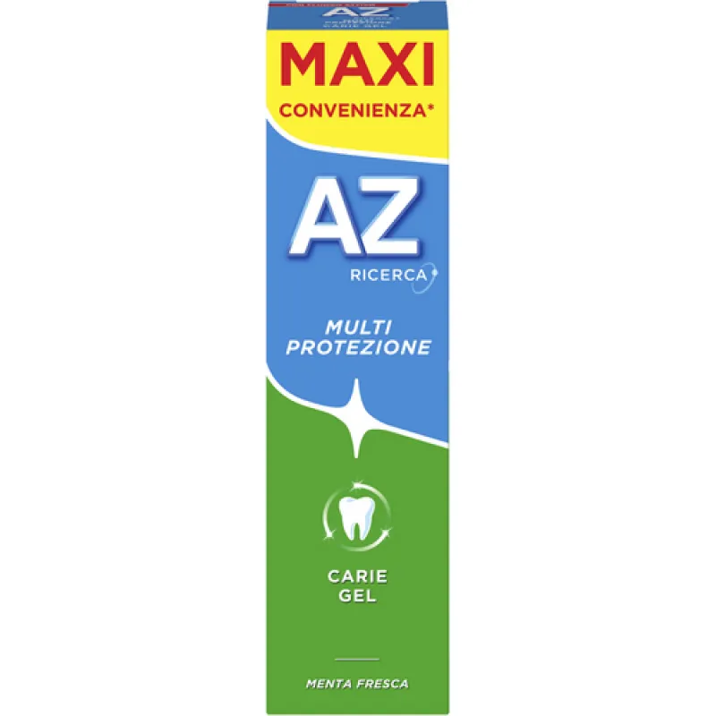 AZ toothpaste 85 ml Multiprotezione Carie Gel - Green