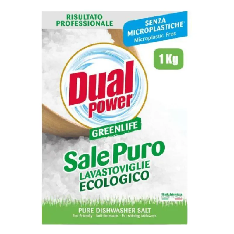 DUAL Power Sale Puro 1 kg salt for dishwasher