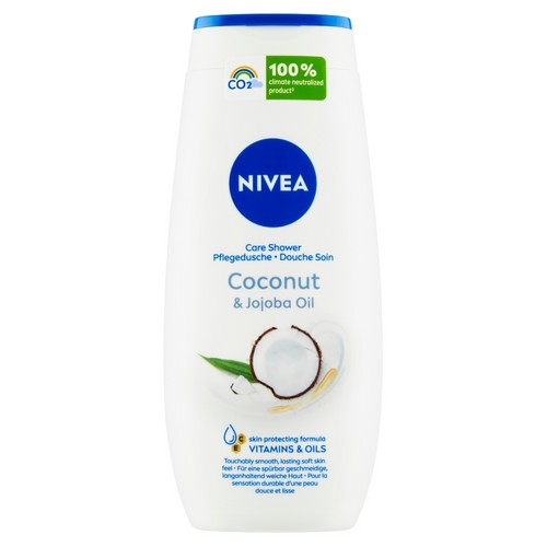 NIVEA women's bath 250 ml - Coconut & Jojoba oil