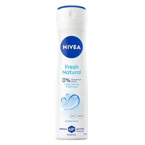 NIVEA women's deodorant 150ml Fresh Natural 0% Aluminium