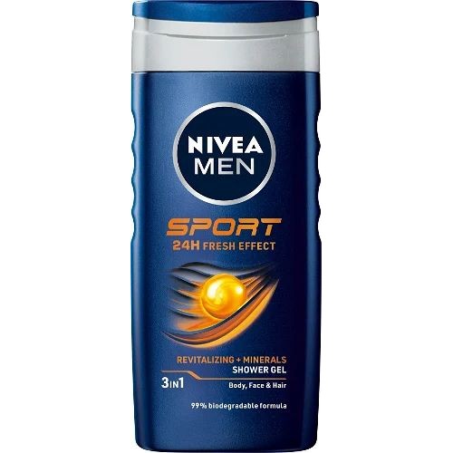 NIVEA men's shower gel 250ml Sport