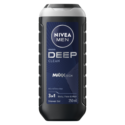 NIVEA men's bath 250 ml Deep Clean