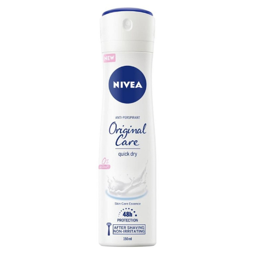 NIVEA women's deodorant 150ml Original care Quick Dry after shaving