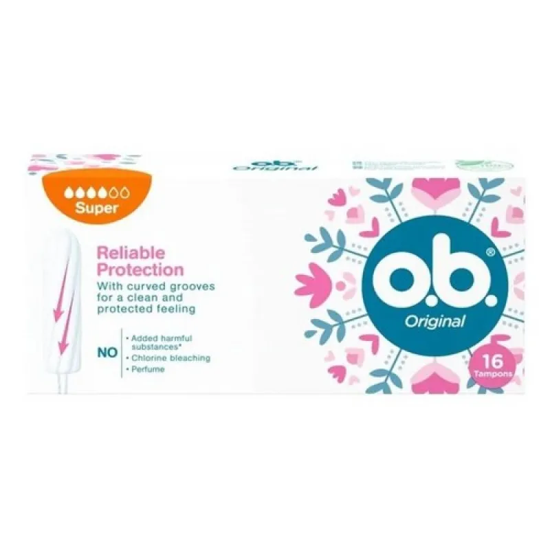 OB Tampons Original Reliable Protection Normal 16 pcs