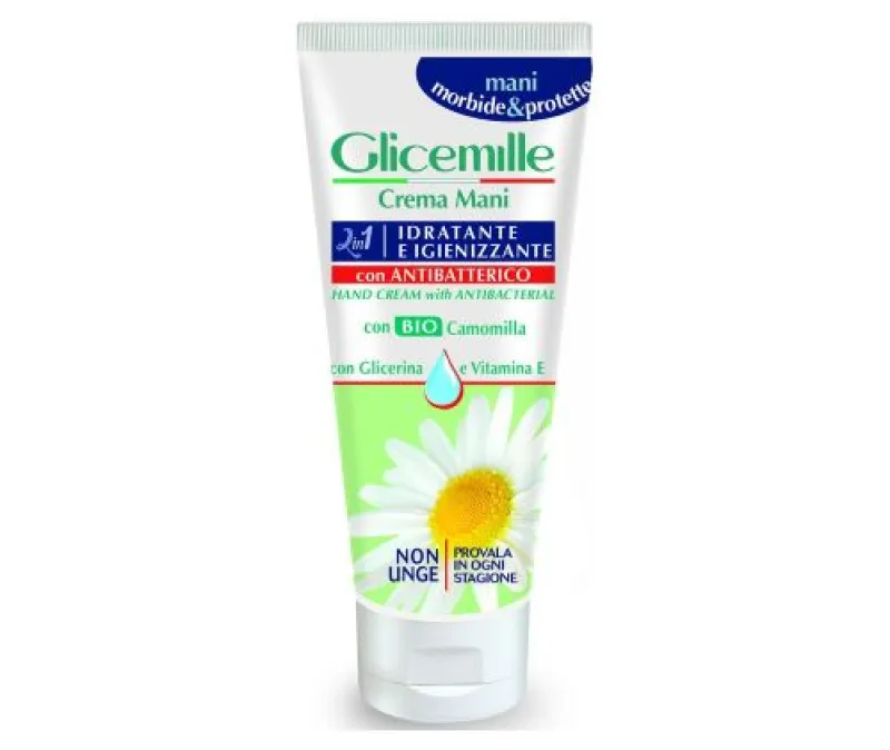 GLICEMILLE hand cream in TUBE 100ml NUTRENTE with chamomile and olive oil