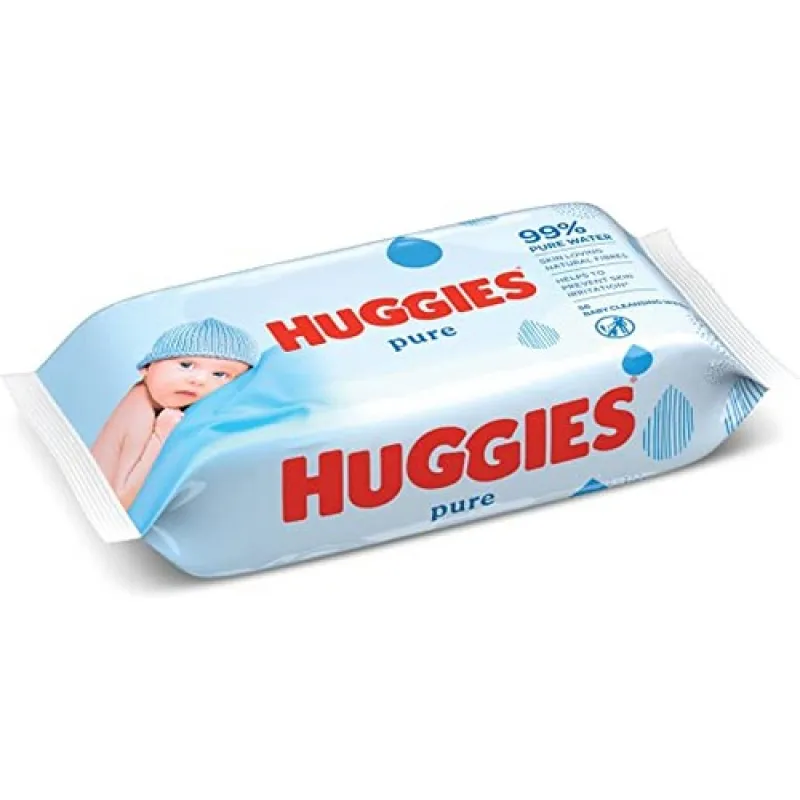 HUGGIES wet wipes 56 pcs Pure