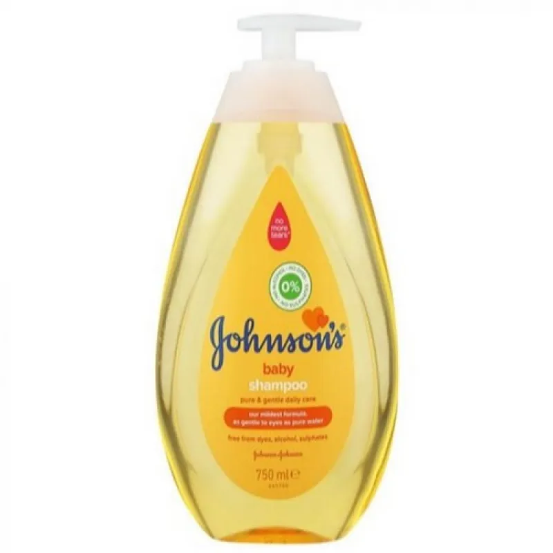 JOHNSONS baby shampoo 750 ml