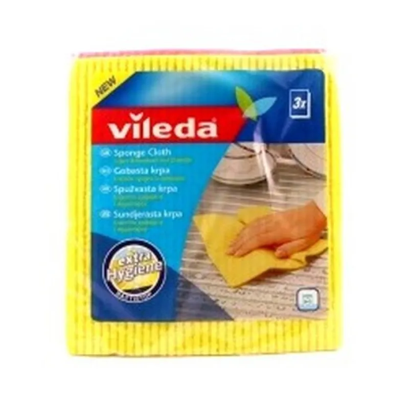 VILEDA panno spugna x 3 Trulex cloths
