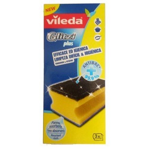 VILEDA Glitzi x 3 sponges