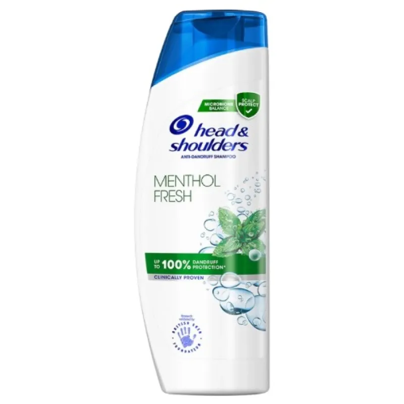 HEAD&SHOULDERS shampoo 400ml Refreshing with Menthol