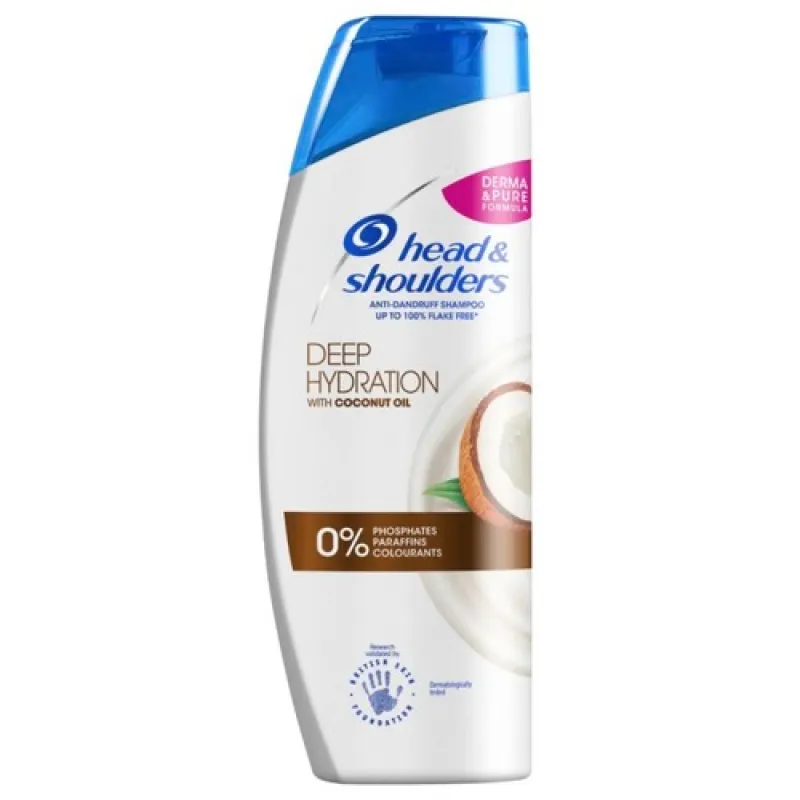 HEAD&SHOULDERS shampoo 400ml Deep Hydration Coconut