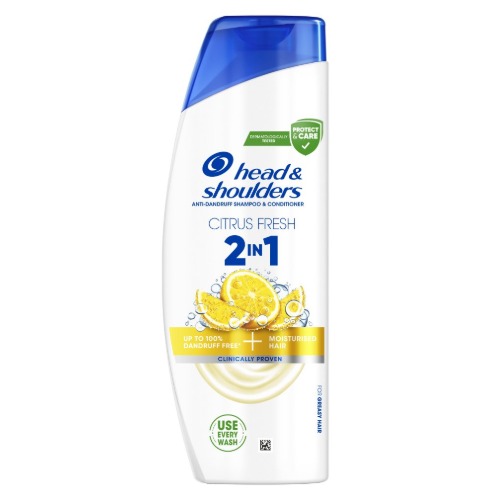 HEAD&SHOULDERS shampoo 330ml Citrus Fresh 2 in 1