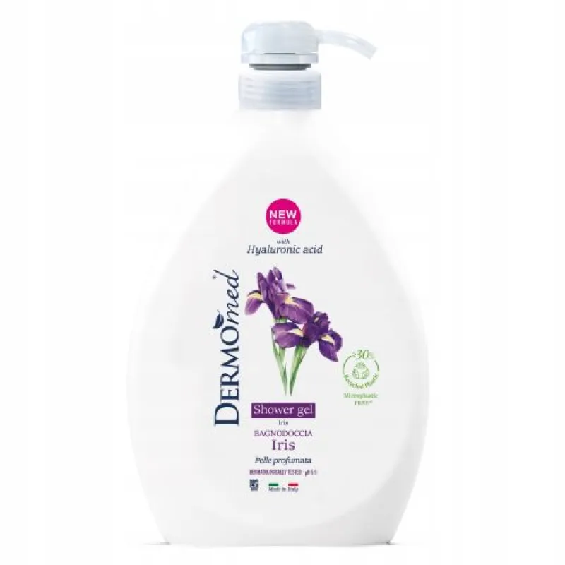 DERMOMED liquid soap 1 L Talco e Iris