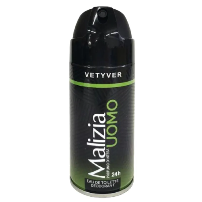 MALIZIA men deodorant 150 ml vetyver