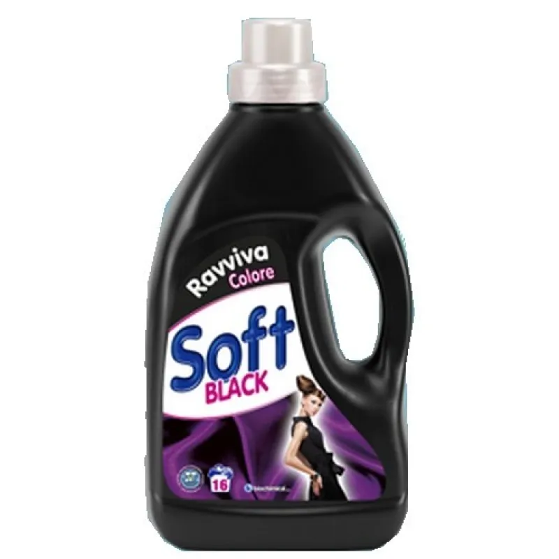 SOFT liquid detergent 900 ml Black - for black fabrics 16 washes
