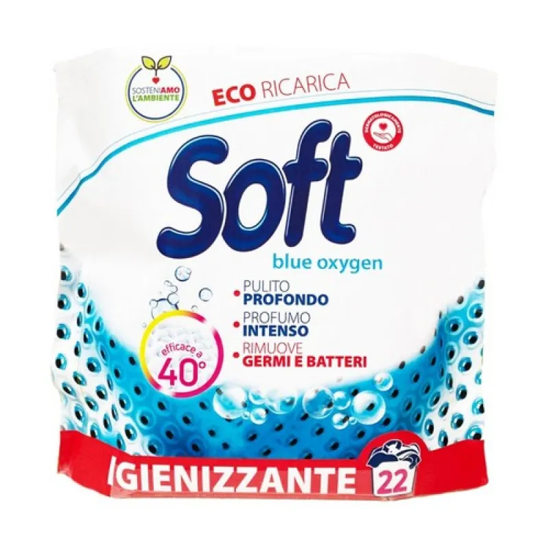 SOFT powder detergent 1.100 kg Classico - 22 washes