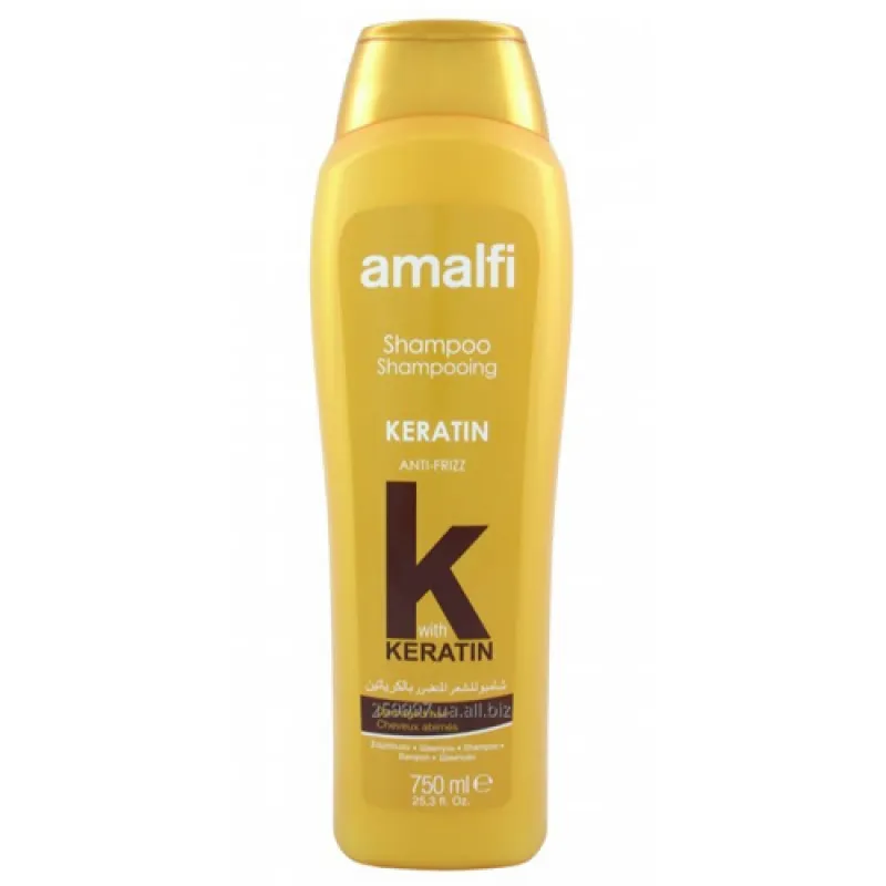 AMALFI Shampoo Keratin Damaged hair 750ml for damaged hair