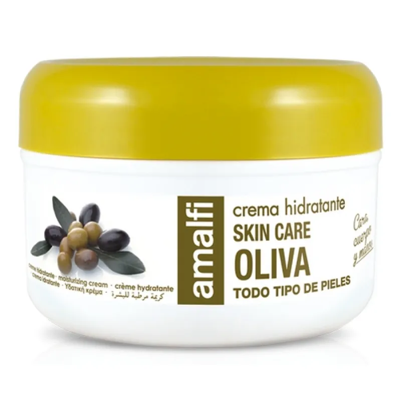 AMALFI Moisturizing Cream Olive 200ml for face, hands and body