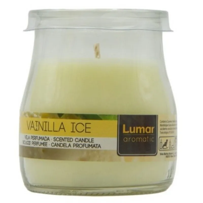 LUMAR Scented Candle 100g yogurt cup Vanilla Cream