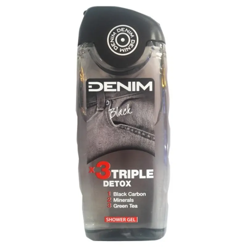 DENIM men's shower gel 250ml -Black