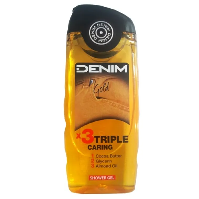 DENIM men's shower gel 250ml -Gold
