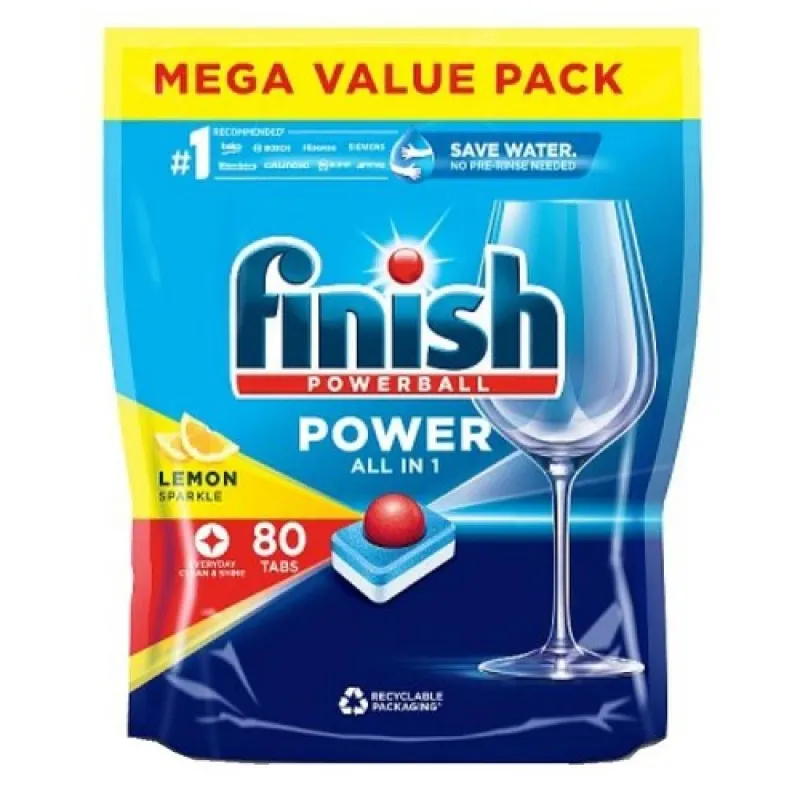 FINISH Tablets All in One 80/1 Lemon