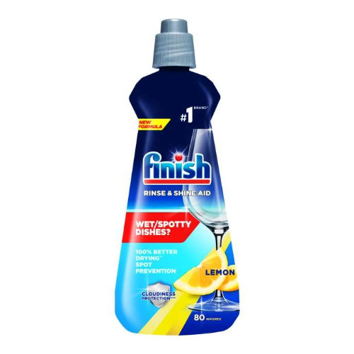 FINISH rinse aid and drying agent for dishwasher 400ml Lemon