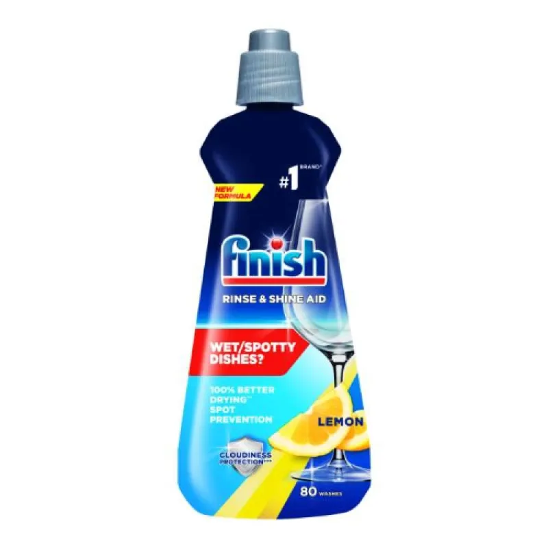 FINISH rinse aid and drying agent for dishwasher 400ml Lemon