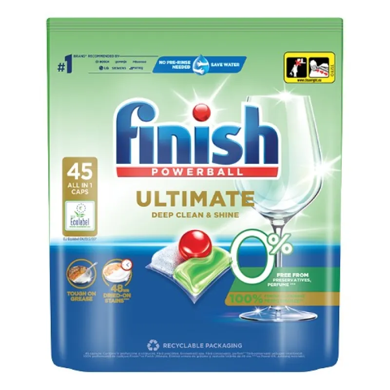 FINISH Tablets All in One 45/1 Ultimate Deep Clean & Shine