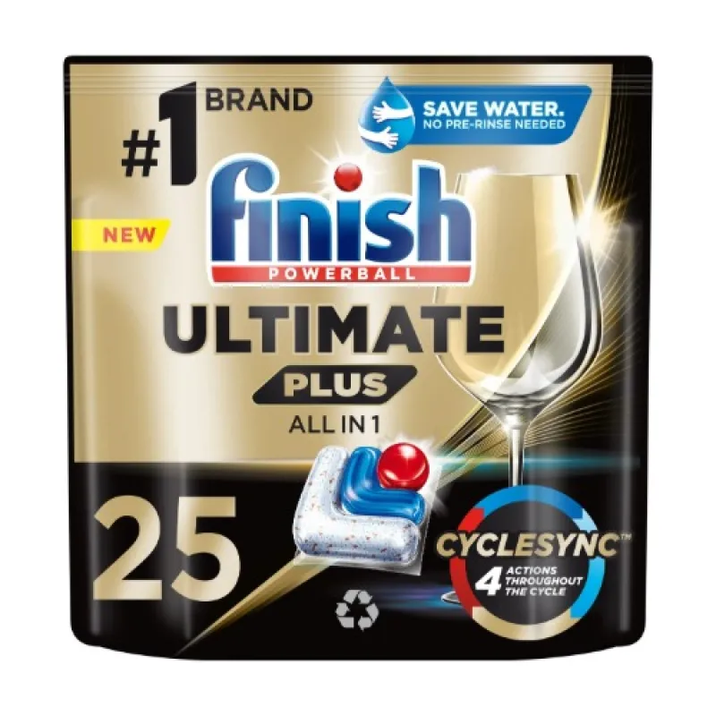 FINISH Ultimate Plus Tablets 25/1