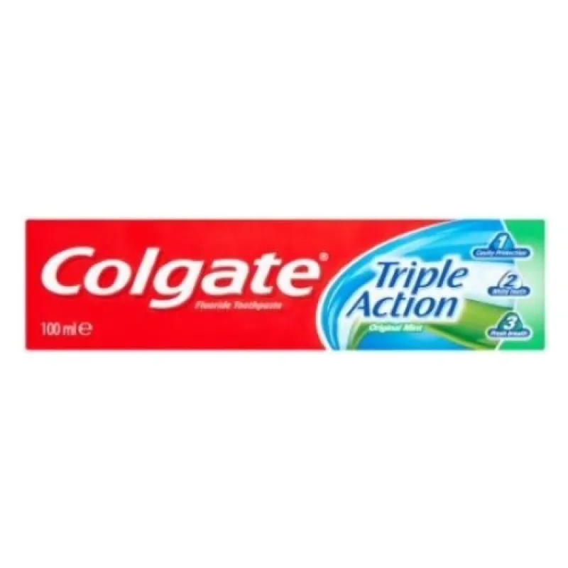 COLGATE toothpaste 100 ml triple action